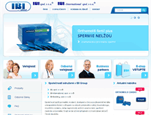 Tablet Screenshot of ibi.cz